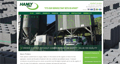 Desktop Screenshot of hanlyquarries.com